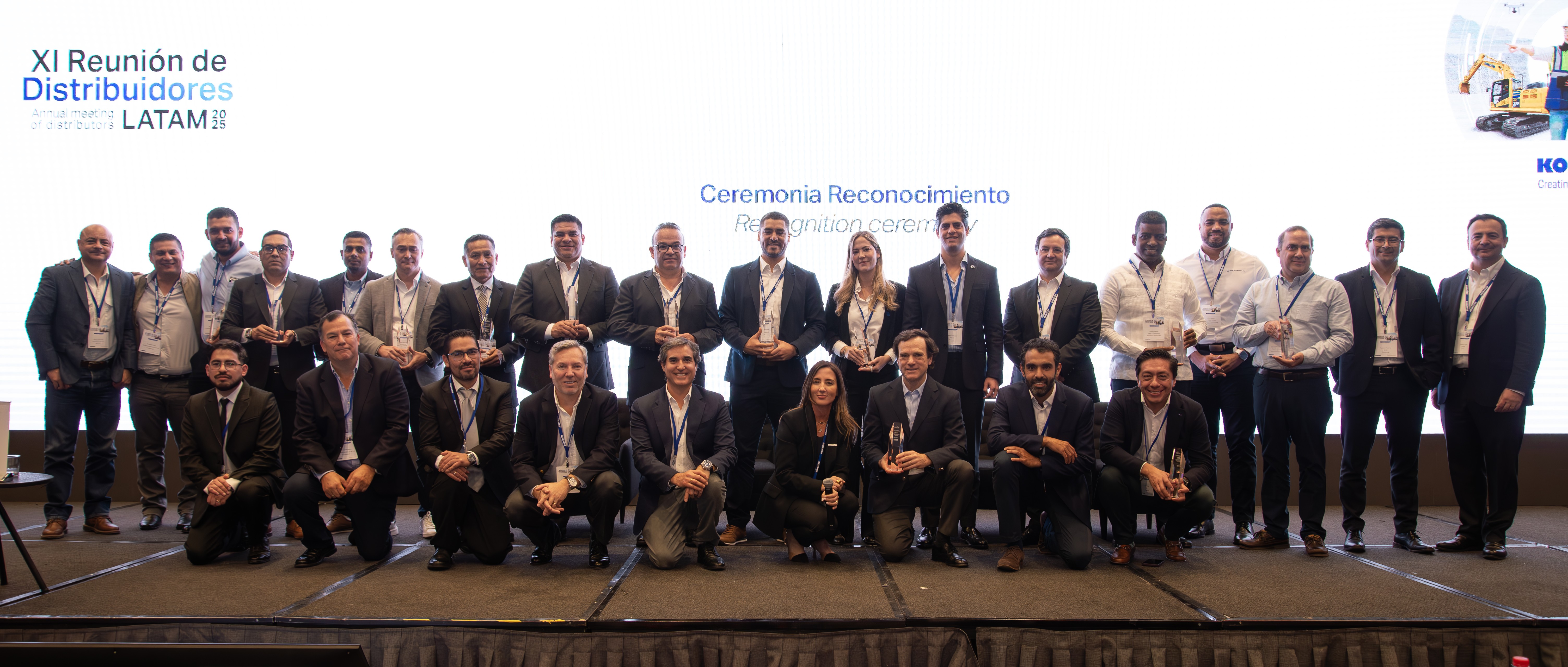 XI Reunión Anual de Distribuidores: un encuentro histórico para Komatsu Latinoamérica en Chile