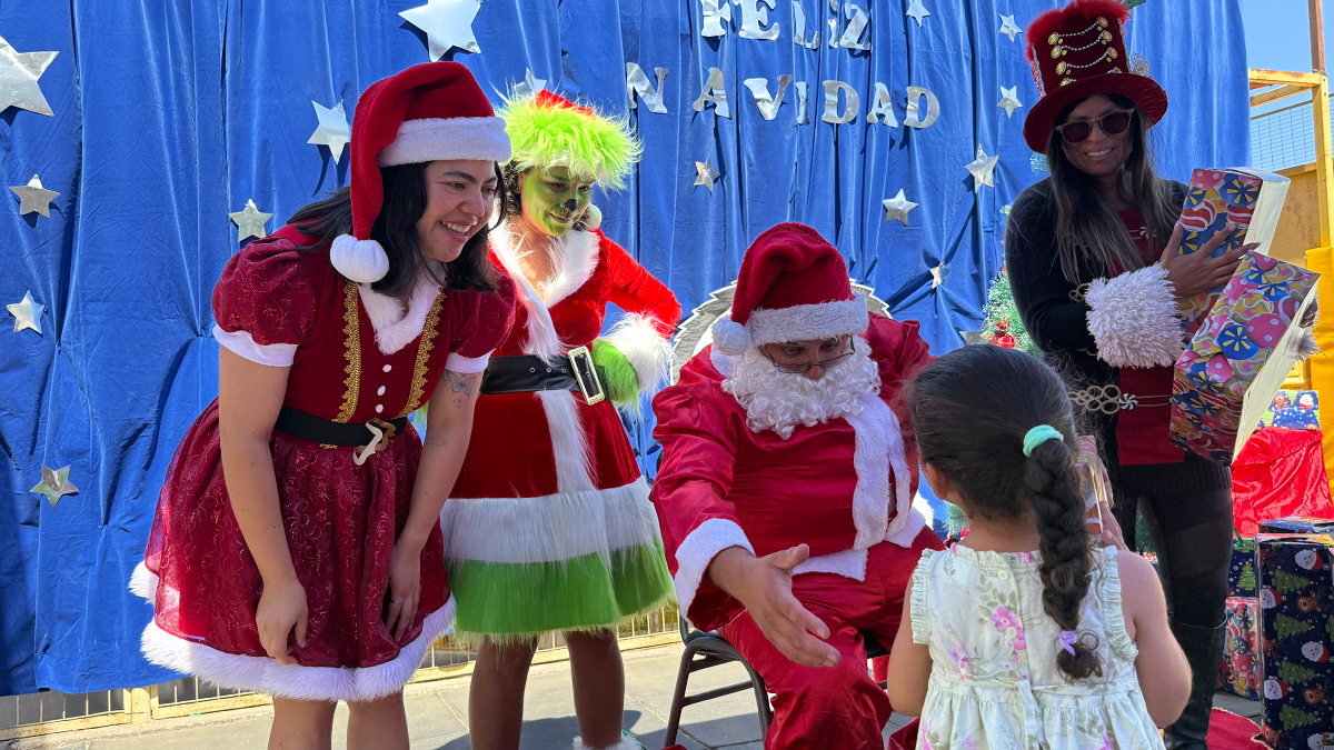 Navidad con sentido: Centro de Distribución La Portada apadrinó a Jardín Infantil