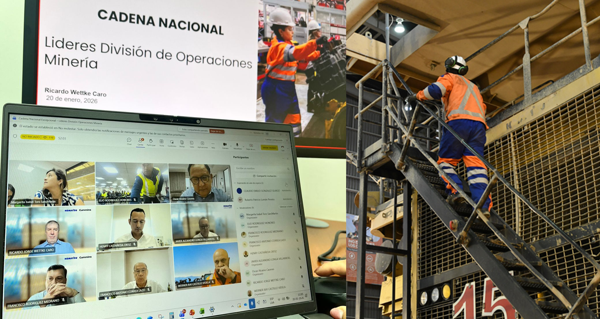 Cadena Nacional: Reglas claras para un trabajo seguro