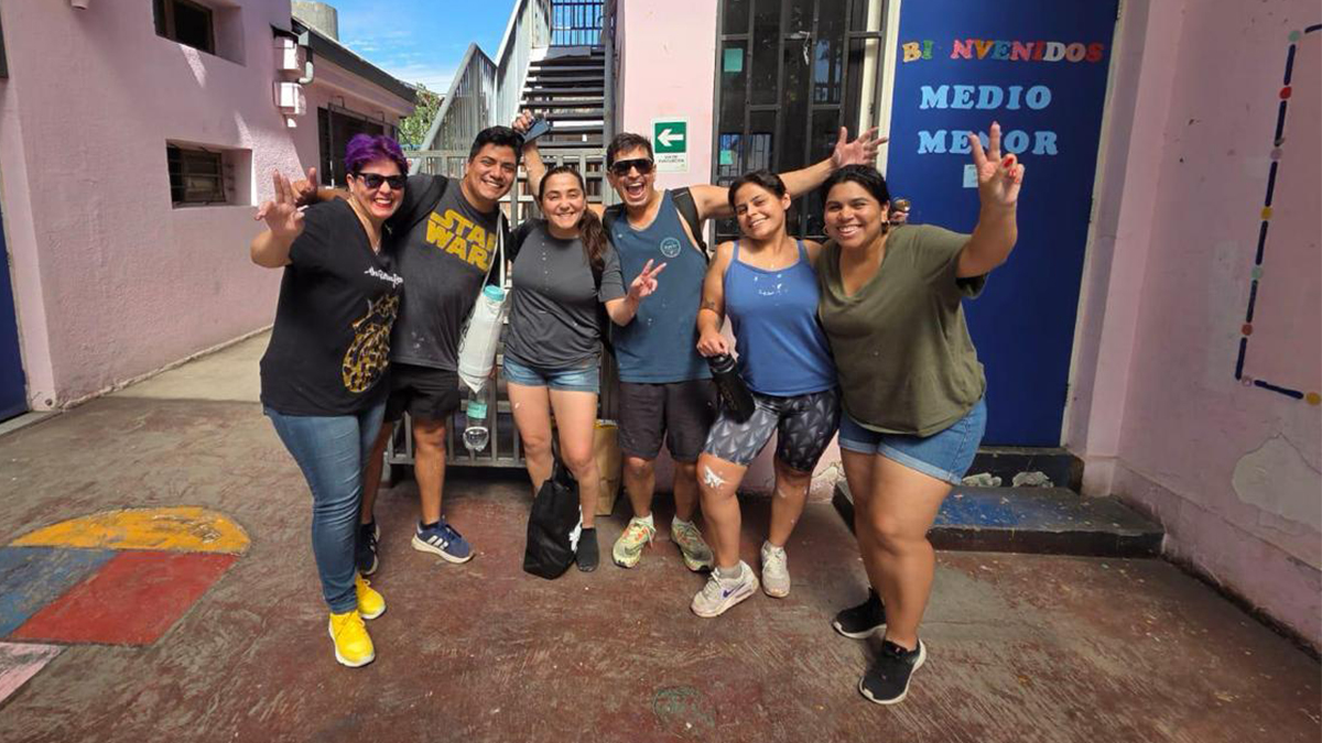 Voluntariado de Supply Chain renueva salas en jardín infantil de Recoleta