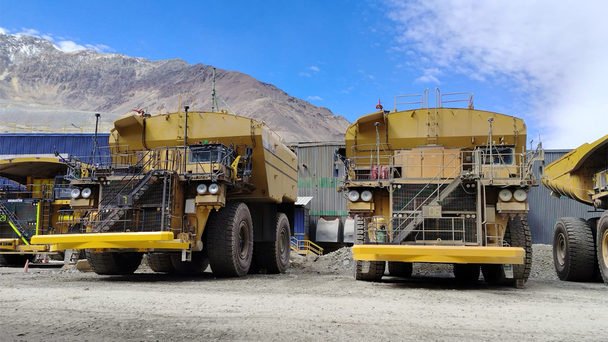 Hito operacional e innovación circular: dos CAEX renacen en Los Bronces