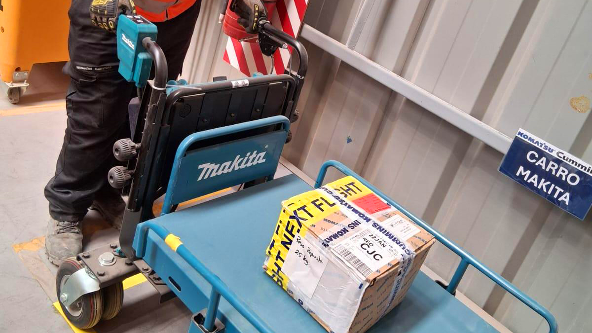 Carro Makita: una gran ayuda para la seguridad en faena