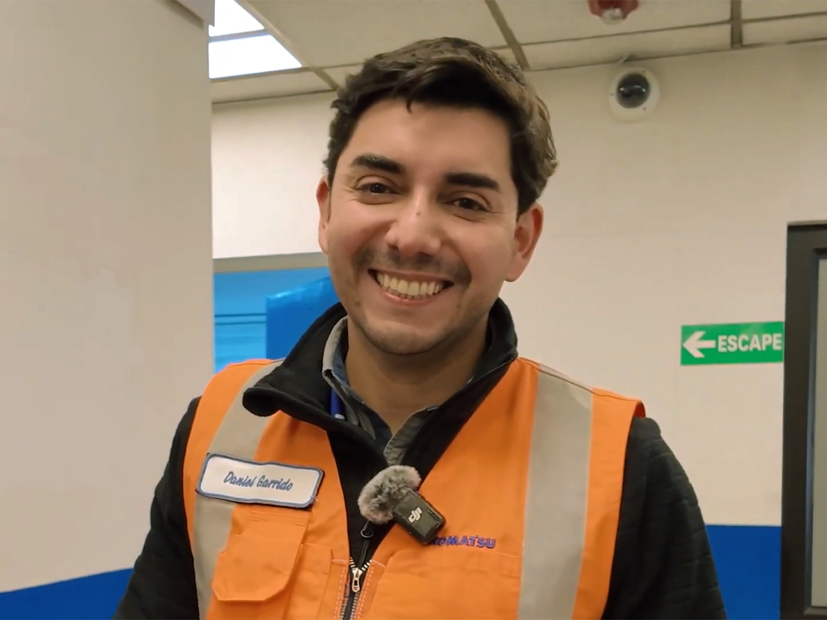 ¿Ya conoces las instalaciones de Komatsu Chile en Radomiro Tomic?