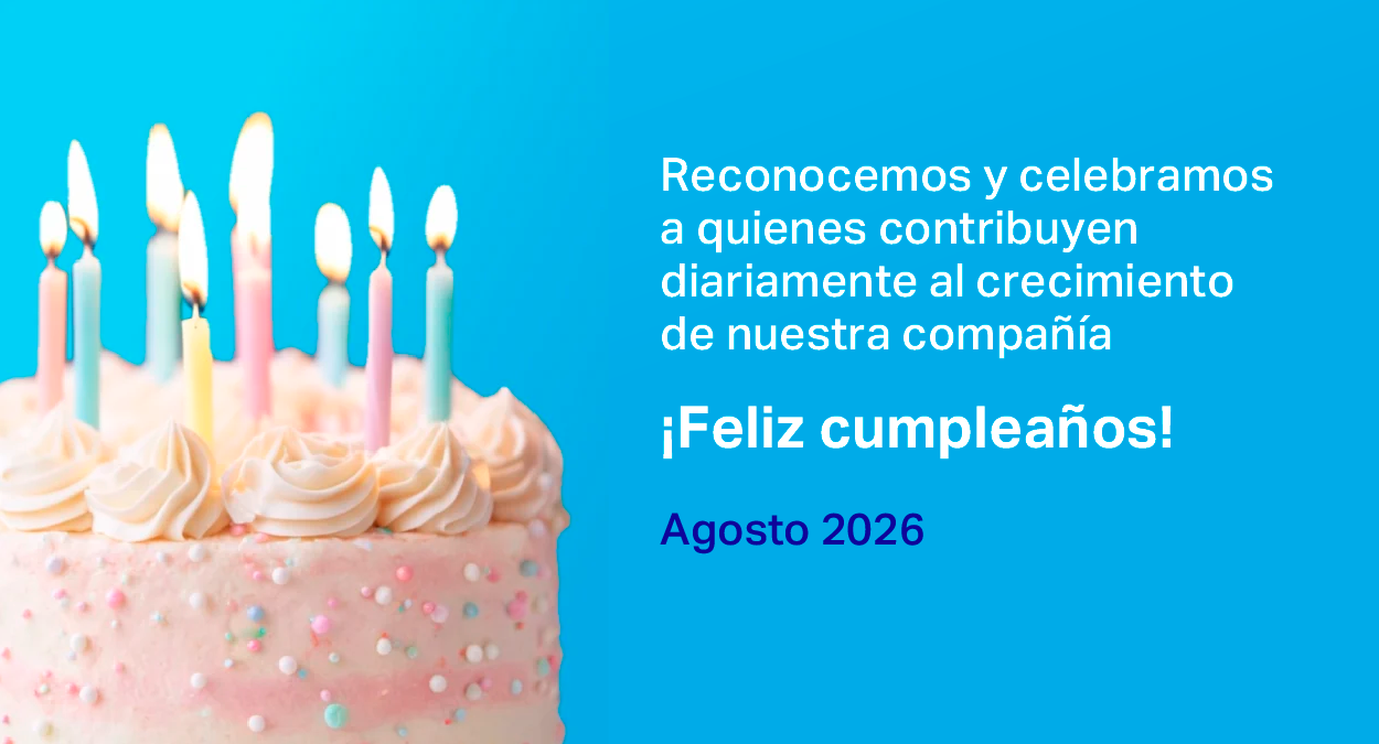 Felicidades a todos los colaboradores de Komatsu Reman que cumplen años en agosto