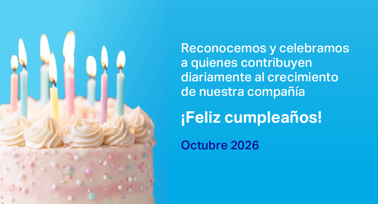 Felicidades a todos los colaboradores de Komatsu Reman que cumplen años en octubre